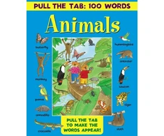 KNYGA Jan Lewis Pull the Tab 100 Words: Animals