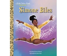 KNYGA Janay Brown Wood Simone Biles: A Little Golden Book Biography