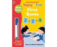 KNYGA Jean Adamson Wipe-Clean First Sums: Start School with Topsy and Tim