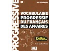 KNYGA Jean Luc Penfornis Vocabulaire progressif du francais des affaires - Niveau intermediaire (A2/B1) + CD