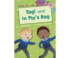 KNYGA Jill Atkins Tag! and In Pip's Bag (Rožinė Early Reader)