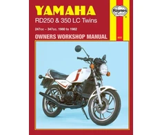 KNYGA John Harold Haynes Yamaha RD250 &amp; 350LC Twins (80 - 82) Haynes Repair Manual