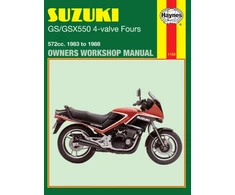 KNYGA John Haynes Suzuki GS/GSX550 4-valve Fours (83 - 88) Haynes Repair Manual