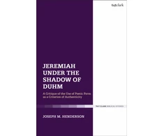 KNYGA Joseph M Henderson Jeremiah Under the Shadow of Duhm