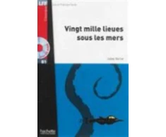 KNYGA Jules Verne Vingt mille lieues sous les mers - Book + online audio