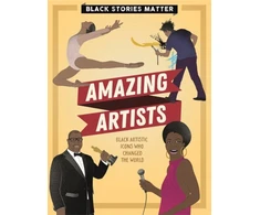 KNYGA J P Miller Juodas Stories Matter: Amazing Artists