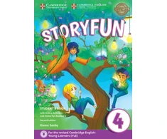 KNYGA Karen Saxby Storyfun for Movers Level 4 Student's Book with Online Activities and Home Fun Booklet 4