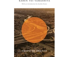 KNYGA Karen Tei Yamashita Tropic of Oranžinis