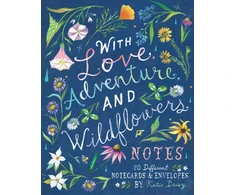 KNYGA Katie Daisy With Love, Adventure, and Wildflowers Notes
