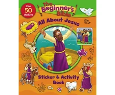 KNYGA Kelly Pulley Beginner's Bible All About Jesus Sticker and Activity Book