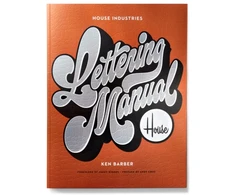 KNYGA Ken Barber House Industries Lettering Manual (new edition)