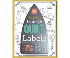 KNYGA Kerry Graham More Best-Ever Iron-On Quilt Labels