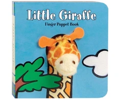 KNYGA Klaartje van der Put Little Giraffe: Finger Puppet Book