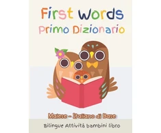 KNYGA Krista K Stewart First Words Primo Dizionario Malese-Italiano di Base. Bilingue Attivita bambini libro