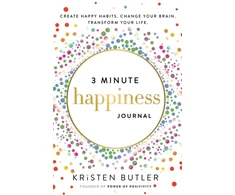 KNYGA Kristen Butler 3 Minute Happiness Journal