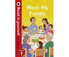 KNYGA Ladybird Books Staff Meet My Family - Read It Yourself with Ladybird Level 1
