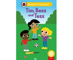 KNYGA Ladybird Tim, Bess and Tess (Phonics Step 4): Read It Yourself - Level 0 Beginner Reader