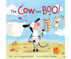 KNYGA Lana Button Cow Said BOO!