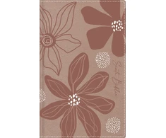 KNYGA Lawrence O Richards RVR60, Biblia de Estudio para Jovenes Adolescentes, Leathersoft, Oro Rosa, Palabras de Jesus en Rojo, Comfort Print