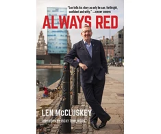 KNYGA Len Mccluskey Always Raudona