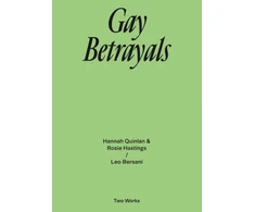 KNYGA Leo Bersani Gay Betrayals