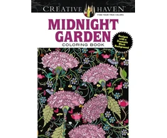 KNYGA Lindsey Boylan Creative Haven Midnight Garden Coloring Book
