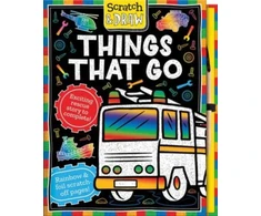KNYGA Lisa Regan Scratch and Draw Things that Go