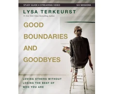 KNYGA Lysa Terkeurst Good Boundaries and Goodbyes Bible Study Guide plus Streaming Video