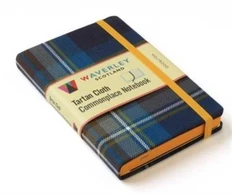KNYGA M Astella Waverley Waverley (M): Holyrood Tartan Cloth Commonplace Notebook