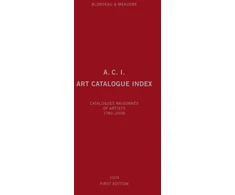 KNYGA Marc Blondeau A.C.I., Art Catalogue Index
