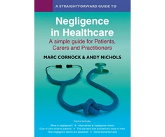 KNYGA Marc Cornock Straightforward Guide to Negligence in Healthcare