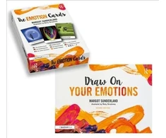 KNYGA Margot Sunderland Draw On Your Emotions book and The Emotion Cards