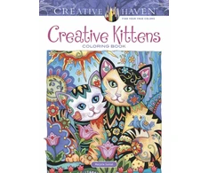 KNYGA Marjorie Sarnat Creative Haven Creative Kittens Coloring Book