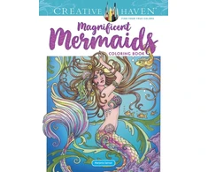 KNYGA Marjorie Sarnat Creative Haven Magnificent Mermaids Coloring Book