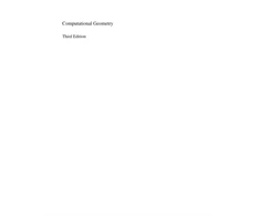 KNYGA Mark De Berg Computational Geometry