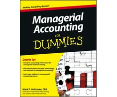 KNYGA Mark P Holtzman Managerial Accounting For Dummies
