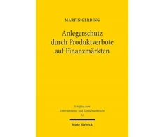 KNYGA Martin Gerding Anlegerschutz durch Produktverbote auf Finanzmarkten