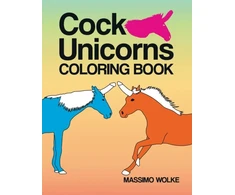 KNYGA Massimo Wolke Cock Unicorns - Coloring Book