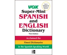 KNYGA McGraw-Hill Vox Super-Mini Spanish and English Dictionary