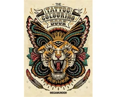 KNYGA Megamunden Tattoo Colouring Book