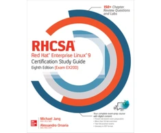 KNYGA Michael Jang RHCSA Raudona Hat Enterprise Linux 9 Certification Study Guide, Eighth Edition (Exam EX200)
