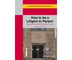 KNYGA Michael Langford Straightforward Guide to How to be a Litigant in Person