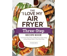 KNYGA Michelle Fagone "I Love My Air Fryer" Three-Step Recipe Book