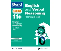 KNYGA Michellejoy Hughes Bond 11+: English &amp; Verbal Reasoning: CEM 10 Minute Tests (now Cambridge Select Insight)