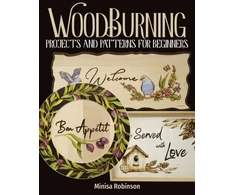 KNYGA Minisa Robinson Woodburning Projects and Patterns for Beginners