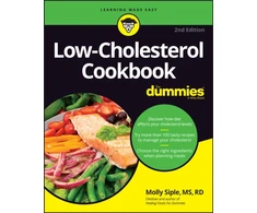 KNYGA Molly Siple Low-Cholesterol Cookbook For Dummies