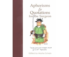 KNYGA Moshe Schein Aphorisms &amp; Quotations for the Surgeon