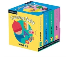 KNYGA Mudpuppy Curious Baby Board Book Set