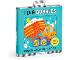KNYGA Mudpuppy I Dig Bubbles! Color Magic Bath Book