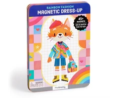 KNYGA Mudpuppy Rainbow Fashion Magnetic Dress-Up